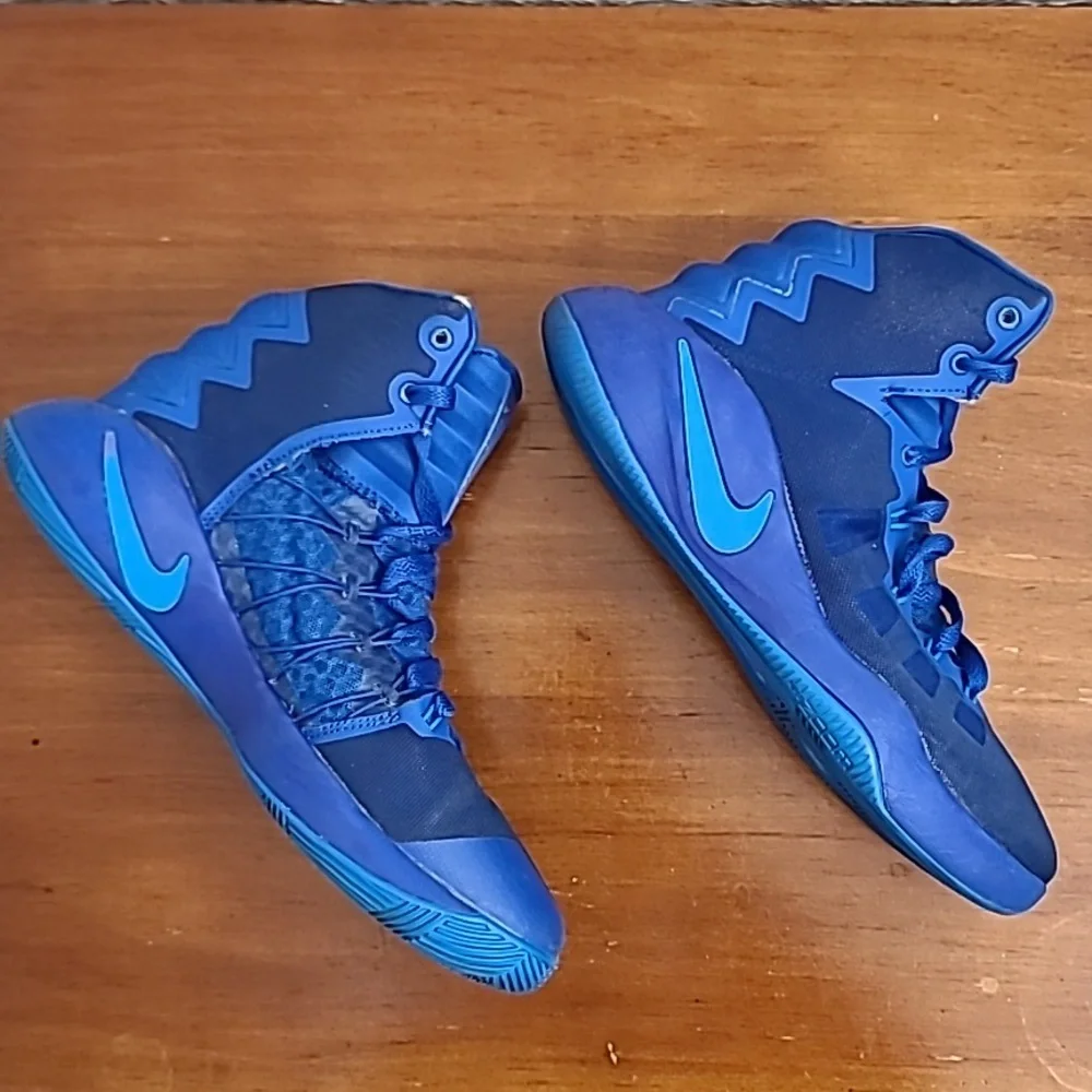 Nike Zoom Hyperdunk 2016 Game Royal Boys Sneakers 845120-440 Size 7Y GS - Picture 12 of 16